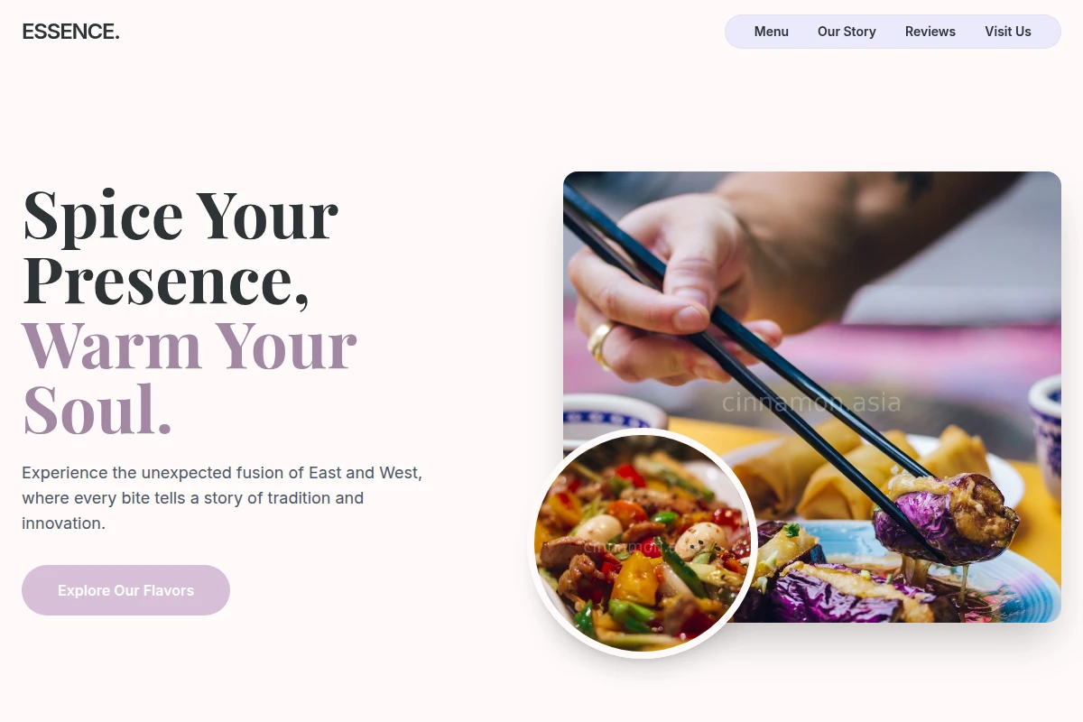 Essence Asian Fusion Food