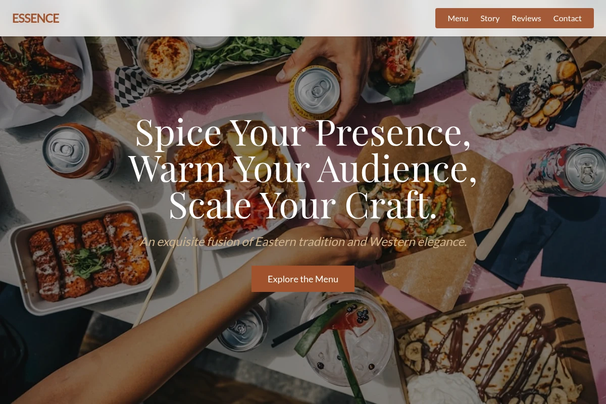 Essence Asian Fusion Food
