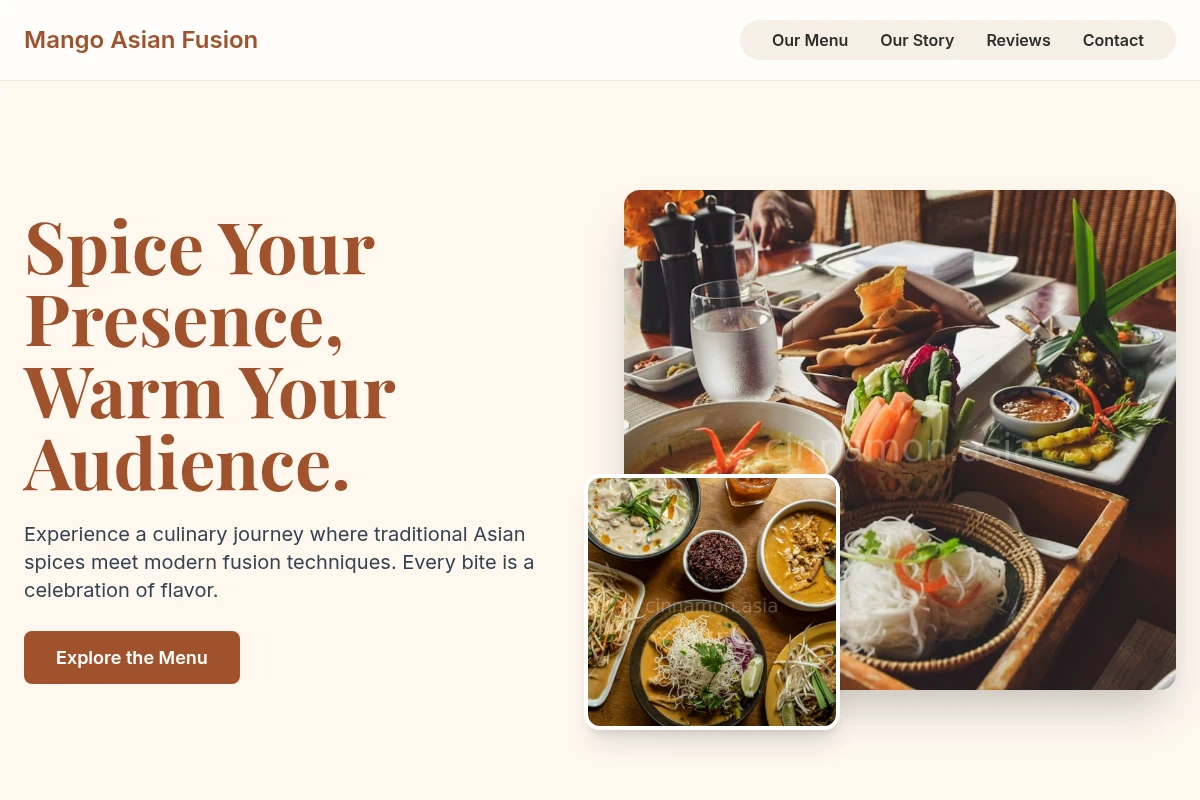 Mango Asian Fusion Food